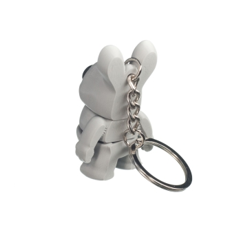 Zając szary - brelok do kluczy